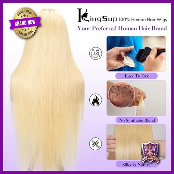 13x6 Lace Front Wig Human Hair Straight 250 Density 28 Inch